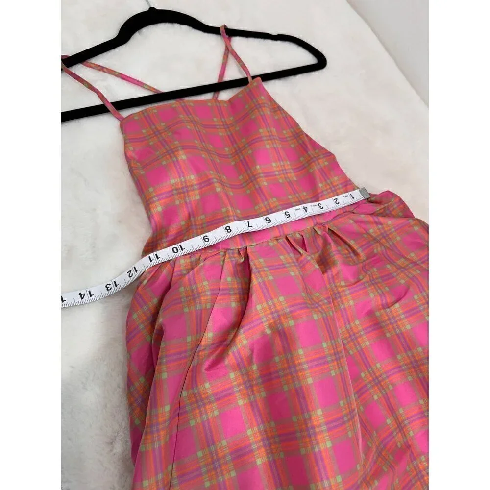 New J. Crew Collection Women's Size 6 Square neck Stretch Taffeta Dress